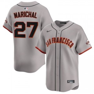 Gray Juan Marichal #27 San Francisco Giants Baseball Embroidery Jersey | Fresh Men Fit 81087685