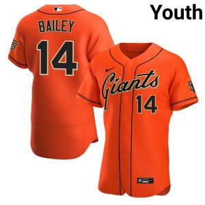 Patrick Bailey #14 San Francisco Baseball Jersey | Elite Youth Orange Stitched Edition 39181885